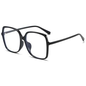 Gafas Ópticas con Marco Cuadrado Tr38020 para Mujer, Marco Completo Extra Ancho, Lentes Planas, Material de PC, Origen Taizhou, Moda 2024 - Product Image 1