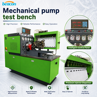 12PSB-S Mesin Uji Pompa Injeksi Bahan Bakar Diesel Mekanis EURO II 12 Silinder Pompa Inline Mesin Diagnostik