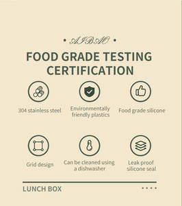 Récipient <span class=keywords><strong>de</strong></span> stockage pour enfants en gros Boîte pour bébé personnalisée Contenants alimentaires à bento Boîte à lunch en métal Boîte à lunch en acier inoxydable 304 Sans BPA - Product Image 6