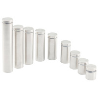 Vis de retard d'entretoise OEM 12mm 19mm vis d'entretoise de signe pour le cadre en verre est fixe