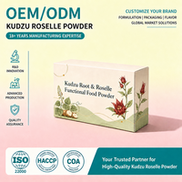 Poudre de Kudzu Roselle OEM ODM Marque Privée Vente en Gros Extrait de Maïs Soutien Circulatoire pour Suppléments Antioxydants et de Santé