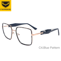 Gafas de Metal y Acetato FEROCE Pretty Lady, Monturas Ópticas de Lujo, Alta Calidad, Nuevo Diseño de Gafas MF7772, a la Moda