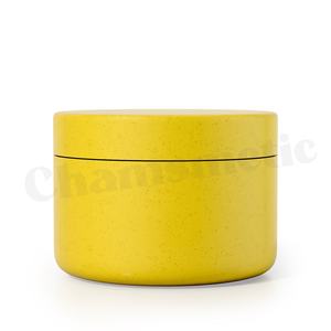 Boîte d'emballage personnalisé de luxe vide plat mini mat noir blanc rose pot de crème hydratante visage en plastique PP pour crème - Product Image 5