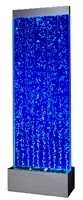 Mur de bulles d'eau de table, fonction d'eau à bulles changeante en acrylique LED pour la décoration de la maison et du bureau