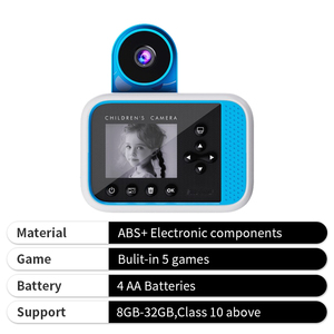 <strong>Custom</strong> Kids <strong>Digital</strong> Print <strong>Camera</strong> Instant 2 Inch Portable Handheld <strong>Camera</strong> for Children - Product Image 2