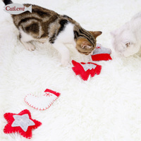 Jouets écologiques pour animaux de compagnie, jouets à mâcher en feutre faits à la main avec de la catnip, vente en gros, cadeaux de Noël pour chats, jouets pour chats