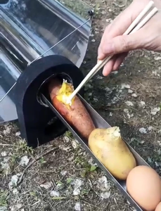 2023 nuevo diseño portátil parabólico caldera solar cocina estufa horno con mayor eficiencia - Product Image 4