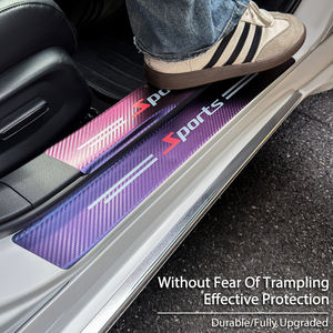 Bande anti-collision de <span class=keywords><strong>porte</strong></span> de voiture en cuir caméléon <span class=keywords><strong>seuil</strong></span> de <span class=keywords><strong>porte</strong></span> de voiture <span class=keywords><strong>barre</strong></span> de protection de <span class=keywords><strong>seuil</strong></span> de <span class=keywords><strong>porte</strong></span> de voiture - Product Image 2