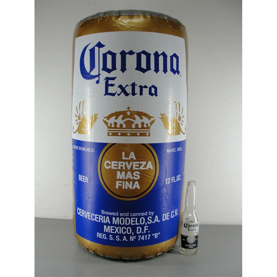 Рекламное наружное украшение, рекламная надувная банка, винная бутылка для продажи