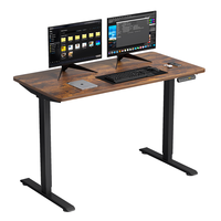 Table de travail debout pour ordinateur à double moteur personnalisée OEM ODM, ergonomique, intelligente, réglable en hauteur, bureau assis-debout, bureau de bureau