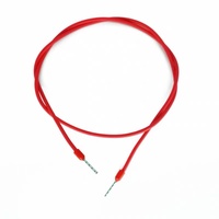 Terminales de Cable de un Solo y Doble Tubo Serie VE, Conector de Terminal de Latón Aislado con Funda Aislante