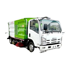 Camión barredor de calles Isuzu de 8, 10 y 12 toneladas con aspiración de polvo para limpieza de carreteras - Product Image 2