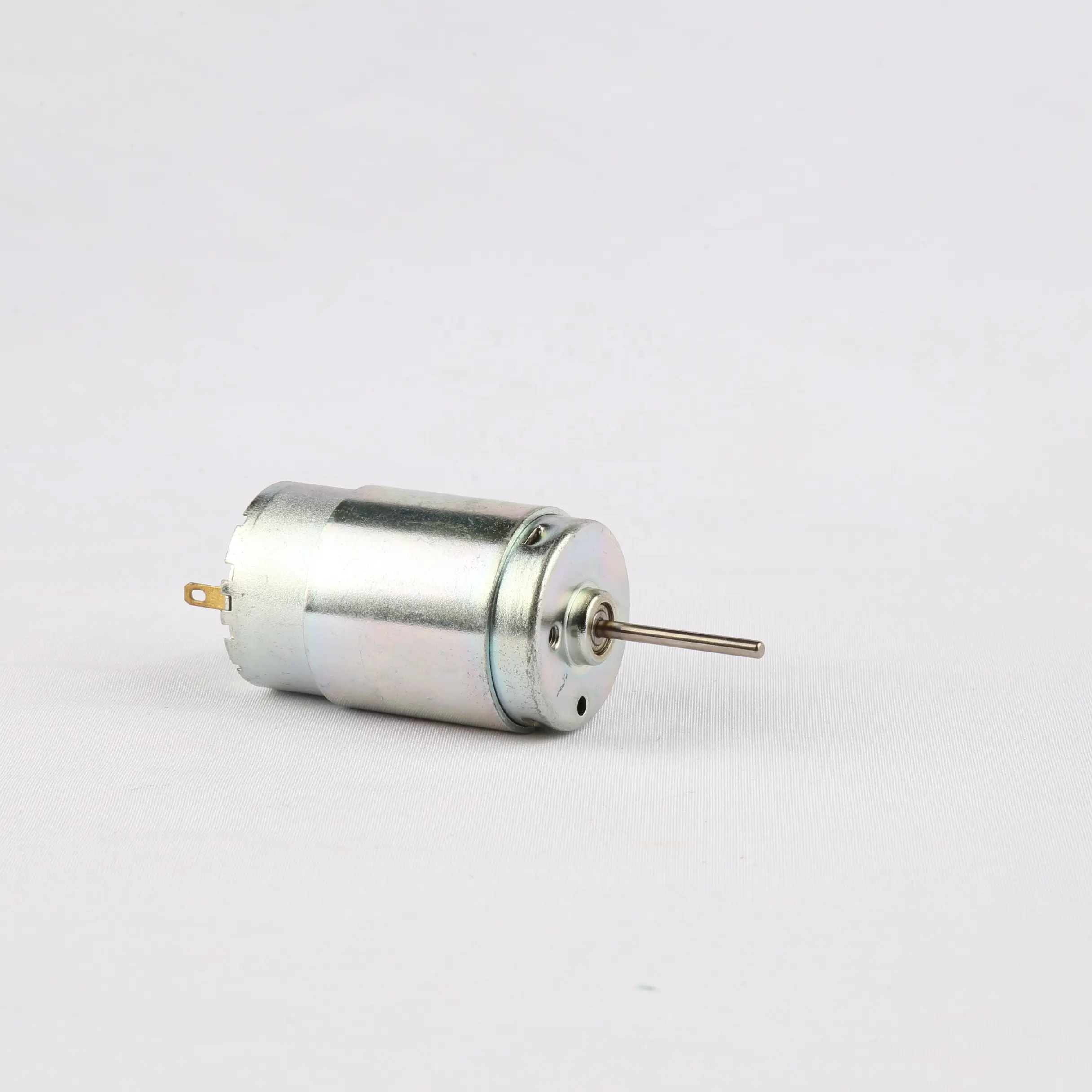 Özel yapılmış 24volt RC395SP 20000rpm 300gcm mikro DC Motor küçük boyutlu pompa saç kurutma makinesi için