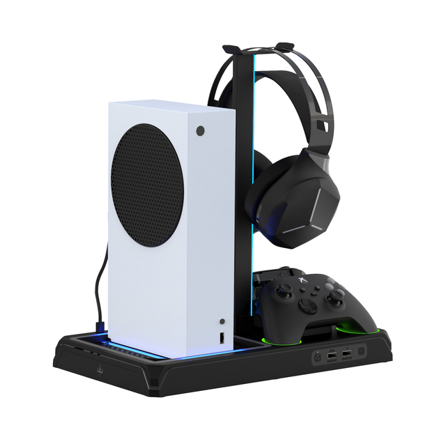 Honcam Vertical Cooling Stand Charging Station Dock With 1400mAh Rechargeable Battery Pack for Xbox Series X