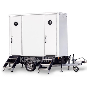 Porta Potty, toilettes portables d'extérieur pour immeubles d'appartements et bureaux, toilettes publiques écologiques - Product Image 1