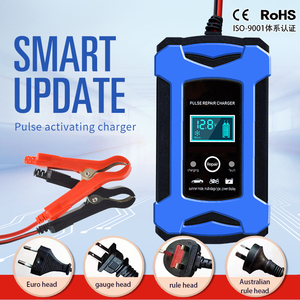Nuovissimo Caricabatterie Intelligente Automatico <span class=keywords><strong>Elettrico</strong></span> 12V 6A di Tendenza per Moto e Auto - Prodotto per Dropshipping - Product Image 4