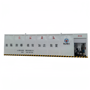 Station de ravitaillement mobile sur skid pour azote <span class=keywords><strong>liquide</strong></span> et distributeur de carburant diesel, conteneur ISO en acier au carbone - Product Image 6