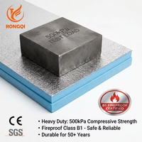 Plaque rainurée XPS pour chauffage par le sol, module de chauffage radiant XPS rainuré pour l'installation de tuyaux PE RT