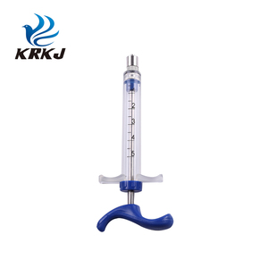 Jeringas Manuales Reutilizables CETTIA KD313 de Plástico, Acero y Fibra de Vidrio de 5 ml para la Vacunación de Pollitos de un Día - Product Image 4