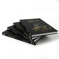 Livre photo de haute qualité à couverture rigide, livre d'images, livre en couleur, service d'impression de livres avec estampage à chaud holographique