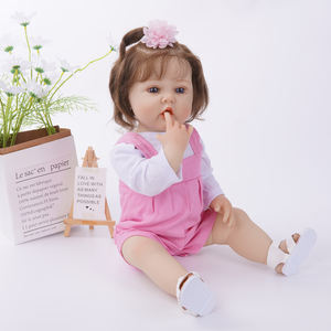 Bébé 22 Vajilla Babysitting Roue de respiration Voiture Toddler <span class=keywords><strong>Moving</strong></span> Handmade Black <span class=keywords><strong>Dolly</strong></span> Muneco Zoro Silicona Reborn Dolls - Product Image 3