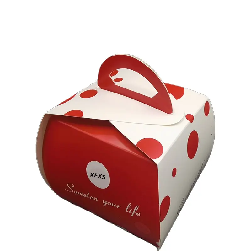 Bulk kraft paper muffin cup cake cupcake packaging box wholesale custom mini cake paper box