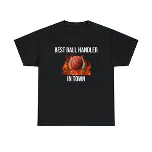 Meilleur maniaque du ballon de la ville, t-shirt de basket-ball, cadeau drôle avec citation de meme - Product Image 2