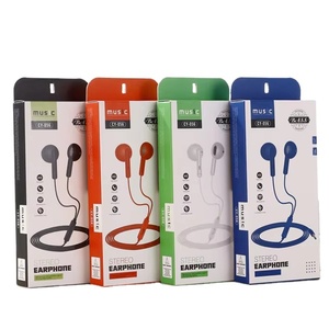 Audífonos Intrauditivos de 3.5MM al por Mayor, Económicos, con Micrófono de Alta Calidad y Sonido Nítido - Product Image 1