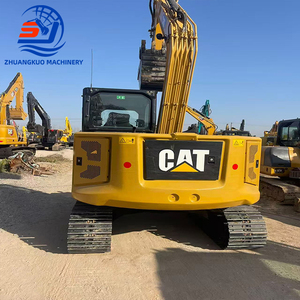 Choix privilégié pour les chantiers de construction économes en carburant et durables : Excavatrice sur chenilles Caterpillar CAT307.5 d'occasion, 90 % neuve, d'origine. - Product Image 3