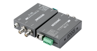 Convertisseurs de médias vidéo/audio/Tally 12G SDI sur fibre optique, convertisseur de médias SDI sur fibre monomode