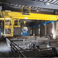 Pont roulant électromagnétique Wanlong (poutres principales parallèles) 15-32 tonnes avec moteur, hauteur de levage 16 m