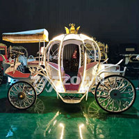 Kereta Kuda Listrik Cinderella Royal untuk Pernikahan, Wisata, Kapasitas 6 Orang, Kecepatan 40 Km/jam