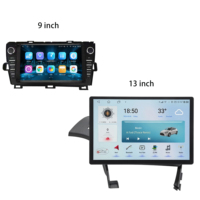 Android car radio estéreo de audio multimedia reproductor de dvd gps navegación derecha/mano izquierda conducir Toyota Prius ZV30 2009-2015
