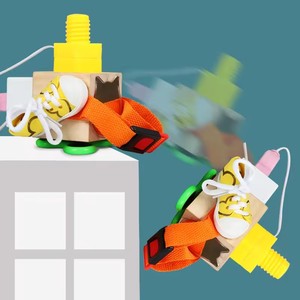 Youlebei - Vente directe du fabricant - Jouet éducatif multifonction Montessori en bois - Bloc d'activités - Jouet sensoriel pour l'autisme - Jeu sensoriel pour bébé - Product Image 4