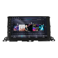 Autoradio Android 15 pour Toyota Highlander XU50 2015 avec écran OLED, Wi-Fi/GPS intégrés, CarPlay et Android Auto