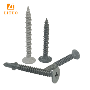 Vít tấm xi măng với lớp phủ chống ăn mòn sợi cao thấp để bảo đảm tấm xi măng sợi cho cả đinh tán gỗ và kim loại - Product Image 4