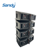 Altavoces de Línea de Dos Vías Activos de 10 Pulgadas, Sistema de Sonido para DJ, Audio Profesional para Escenario, Altavoz HDL 30-A