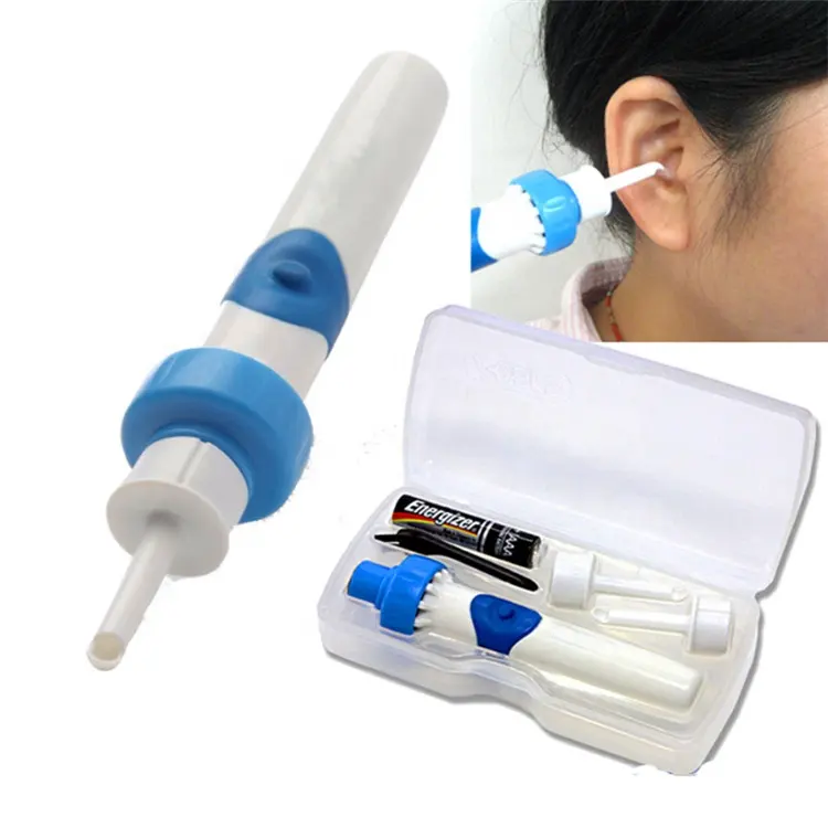 Electric Ear Cleaning Device Ear Cleaner Ear pick Wax Remover Very Soft Head Convenient and Safe Pain-free