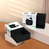 Boîte d'emballage de produit électronique au design novateur, boîte cadeau personnalisée pour casque Bluetooth, boîte à tiroir en papier pour casque sans fil portable