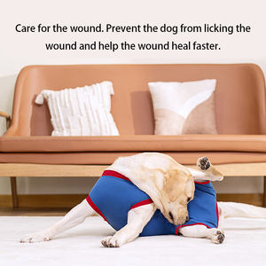 Hunde-OP-Erholungsanzug Anti-Leck Baumwolle Umweltfreundlich Frühling Sommer Haustier-OP-Anzug - Product Image 3