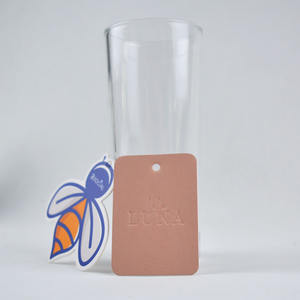 Étiquettes de vêtements en papier de haute qualité, personnalisables avec impression et estampage, nouveau design tendance - Product Image 6