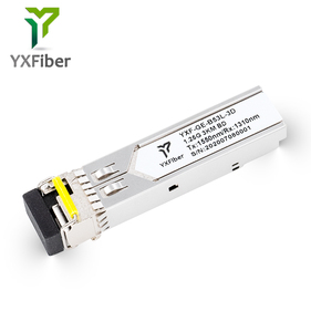YXFiber हुबेई वुहान कारखाने उच्च गुणवत्ता 1.25G 3km 1310nm 1550nm जीई एस. एम. नियंत्रण रेखा अनुसूचित जाति ऑप्टिकल ट्रान्सीवर मॉड्यूल 1.25G Modulos SFP बीड़ी - Product Image 5