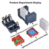 T2 275V 220V 40ka AC SPD solaire Pv photovoltaïque enfichable dispositif de Protection contre les surtensions protecteur de tonnerre