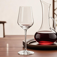 SAMYO personnalisé clair longue tige gobelet d'eau verre verre à vin blanc gros verres à vin rouge pour Restaurant hôtel