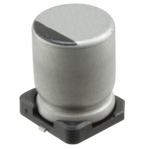 UWG1E101MNL1GS Proveedores Originales de Componentes Electrónicos, Condensadores Electrolíticos de Aluminio 100 uF ±20% 25V Montaje Superficial - Product Image 1