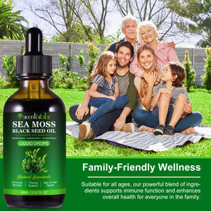 Acentiallabs Groothandel 60Ml Puur Organisch Zeemos Vloeibare Druppels Iers Zeemos Zwart Zaad Olie Ashwagandha Supplement - Product Image 5