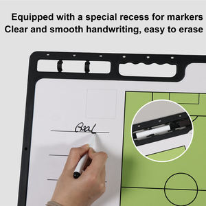 Presse-papiers <span class=keywords><strong>de</strong></span> football effaçable à sec magnétique <span class=keywords><strong>pour</strong></span> les cadeaux d'entraîneur - Product Image 5