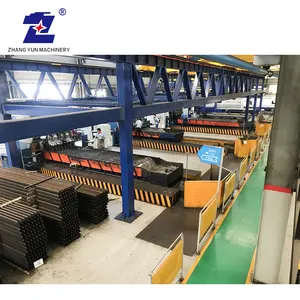 Machined Guide Rail Processing Production Line High Configuration T Shaped Guide Rail Production Line For Lift