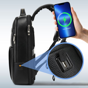 Custom Large Capacity Leather Men Camera <b>Backpack</b> Waterproof High Quality Mochilas Multifunctional Travel <b>Backpack</b> - Product Image 4