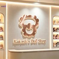 Letras LED 3D de Acero Inoxidable con Halo Inverso, Hechas a Medida, de Alta Calidad, para Logotipos Comerciales de Pared, Decoración Interior para Negocios